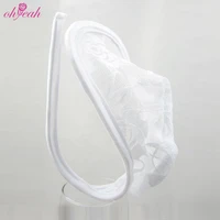 

Wholesale see through sexy fashion white lace c string for men