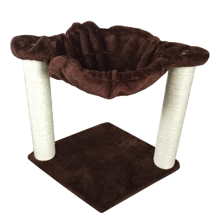 

MR-4 Cat bed cat tree with sisal scratcher teasing ball, Picture