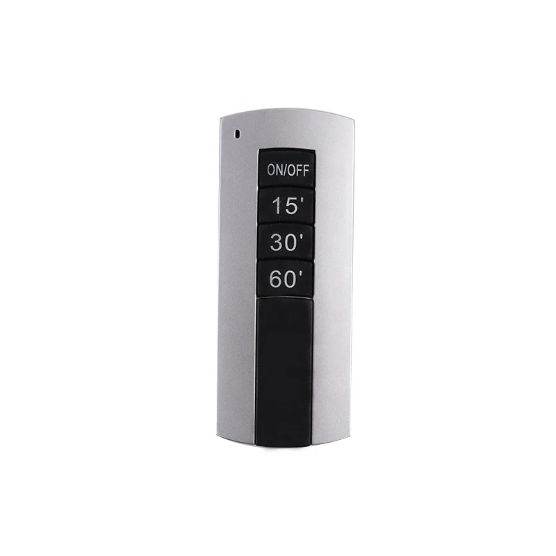 

15 30 60 min 250w 220v black remote control led light wireless ir remote control with delay function buzzer