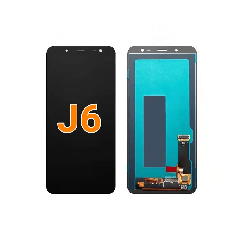 

Mobile Phone Display Cabinet Phone Lcd Mobile Lcd Screen For SAMSUNG J6, Black