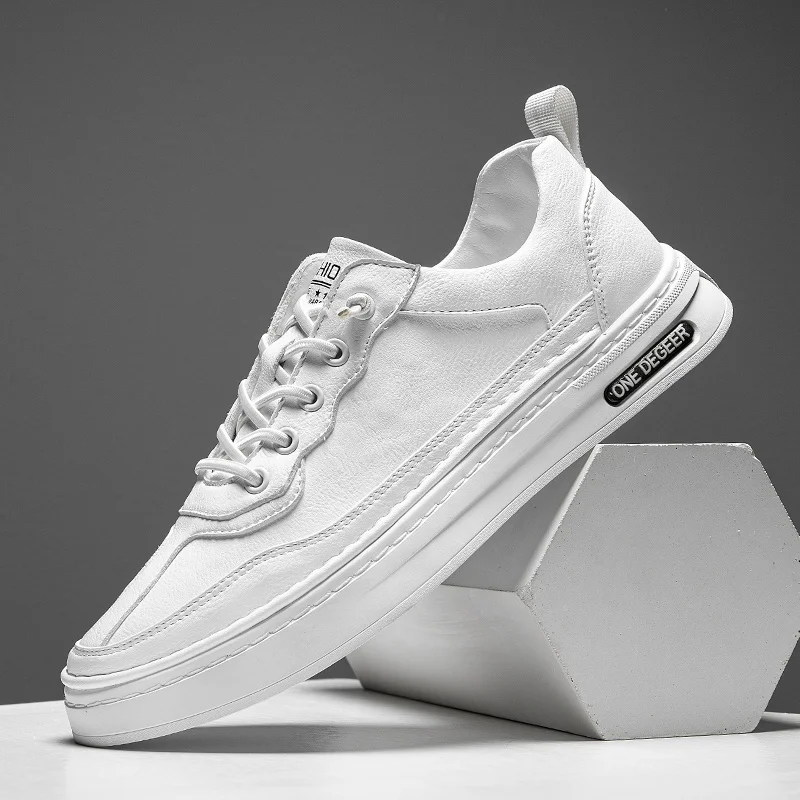 

Latest Caoutchouc 2021 Fashion Sneakers Flat Sole Leather Suede Men'S Sneakers-Sports Shoes Kasual Wholesale Sneakers In China