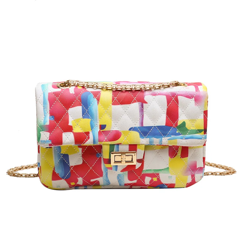 

Exquisite design jelly handbag girl silicone jelly bag mini jelly bag, Multi color