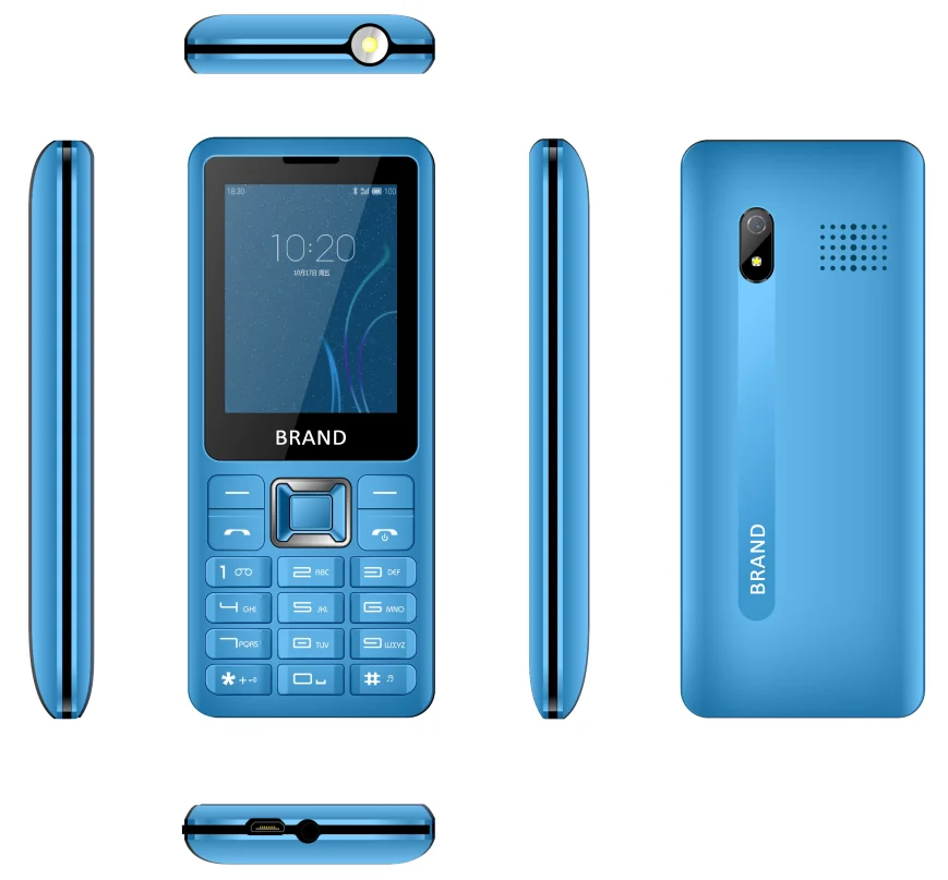 Inch 2.4 Mobile Phone with Spreadtrum 6531E Dual Cards