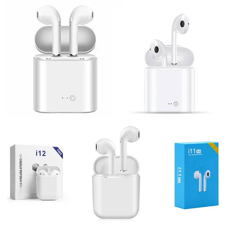 

ESEEKGO Bluetooth Earbuds I11 Fone I7 Earphone Wireless Foness Sem Fio I9s Headphones Audifonos Mini Auriculares I7s Tws i12