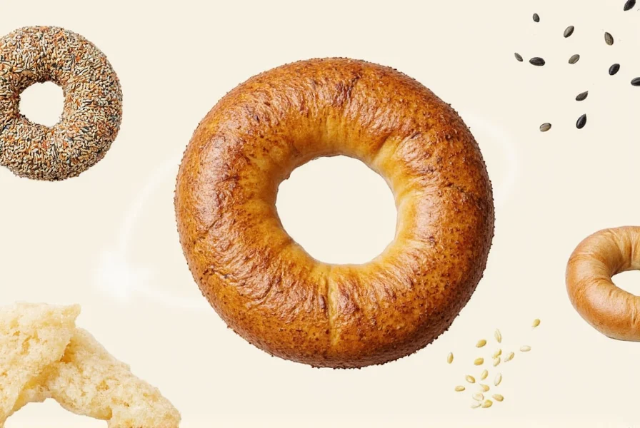 Caraway seed bagel