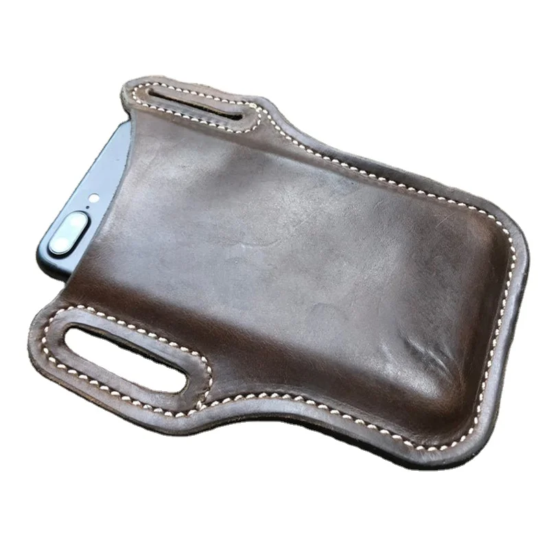 

Fashion Universal Cell Phone Holster Leather Outdoor Waist Bag Belts Phone Bag Holster