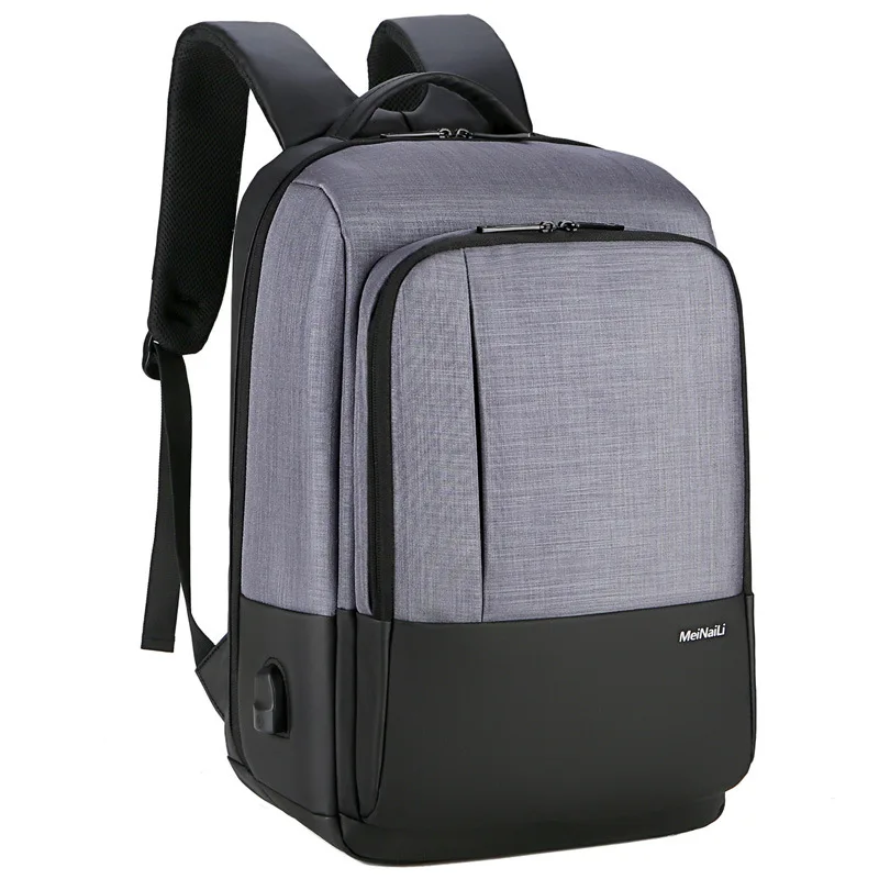 

2022 OEM Customer Durable men casual Lightweight computer Waterproof Laptop Bag Business Backpack Travel Bag Men's Backpacks
