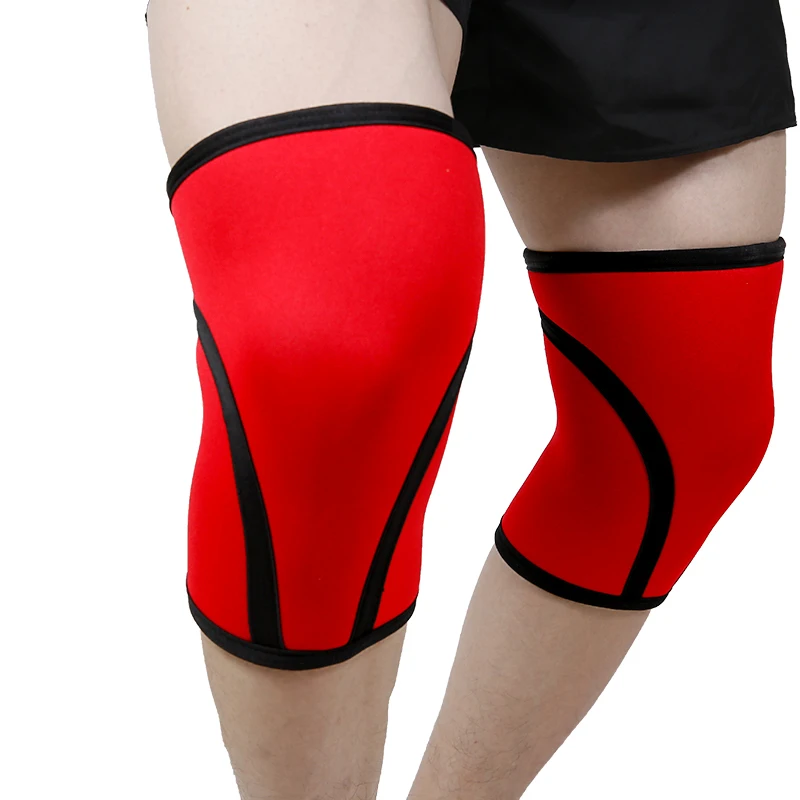 

High Performance Fitness Elastic Neoprene 7mm Powerlifting Knee Sleeve Support Weightlifting