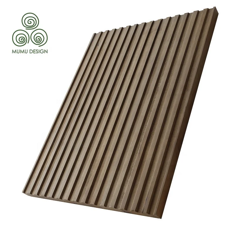 

Dongguan Factory Exterior Balcony Customized Wood Kitchen Ceiling Floor Wallboard Decorative Slat Panel