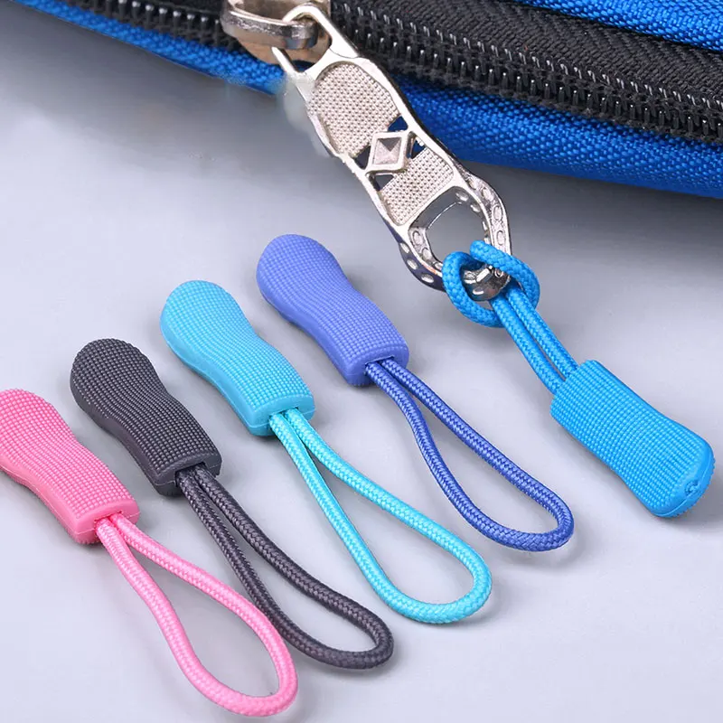 

Zipper Pull Zipper Tags Cord Pulls Zipper Extension Zip Fixer Available in multiple colors, Colorful