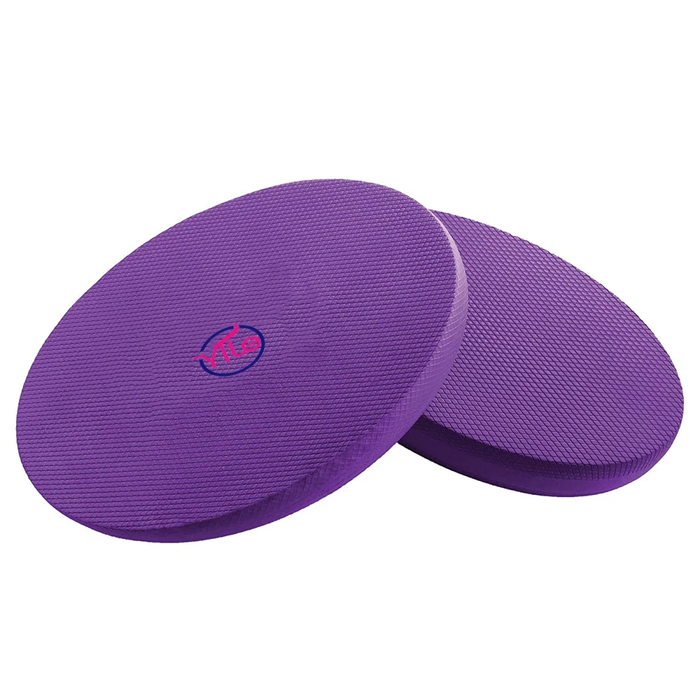 

High density oval custom round cushion foam tpe balance pad 6cm durable, Blue / dark blue / purple / black / green