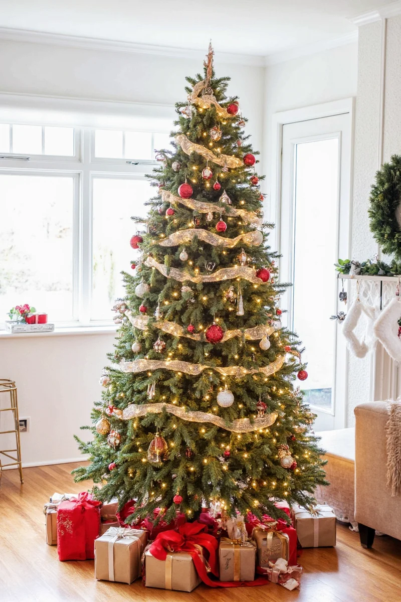 Washable fabric garlands and stockings