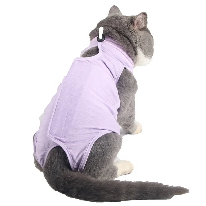 

Pet cat neuter Spaying sterilization clothes surgery surgical recovery suit anti-licking weaning clothing