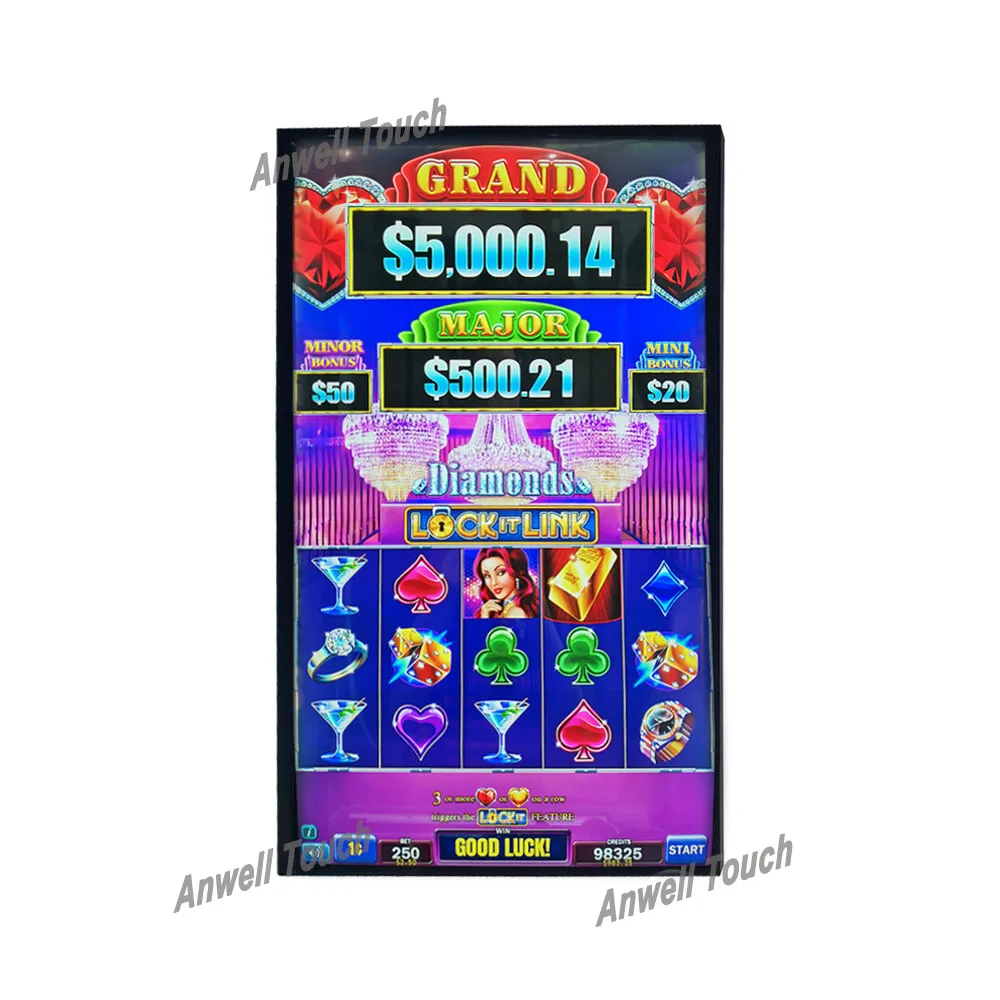 

High Profit/New arrive Vertical Touch Screen Slot Game of Diamond Skill Games Lock it Link