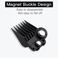 

Premium Black 10 sizes Magnet Hair Clipper Limit Comb Magnetic Guards Comb Universal Guide Combs for Wahl