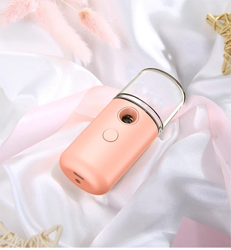 

Chargeable ionic facial mist sprayer mico usb charger