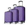 New arrival abs 4 wheels trolley luggage bag set for business