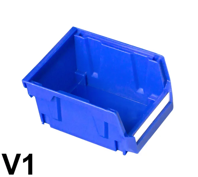 

V1 PARTS BIN 60PCS | Wholesale Plastic Stackable Open Storage Bins Box For Tool Hardware Screws Bolt Storage