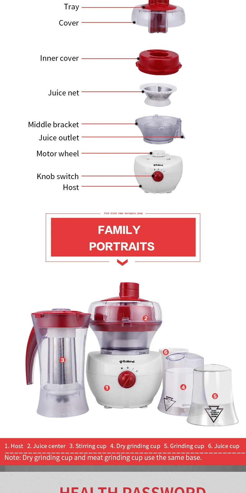 Oem & Odm Factory Robot Food Processor With Popular Design For Home Vl