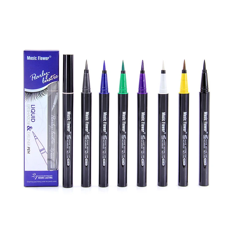 

8 Sub-Colors Of Color Thick Black Waterproof And Sweat-Proof Non-Staining Eyeliner