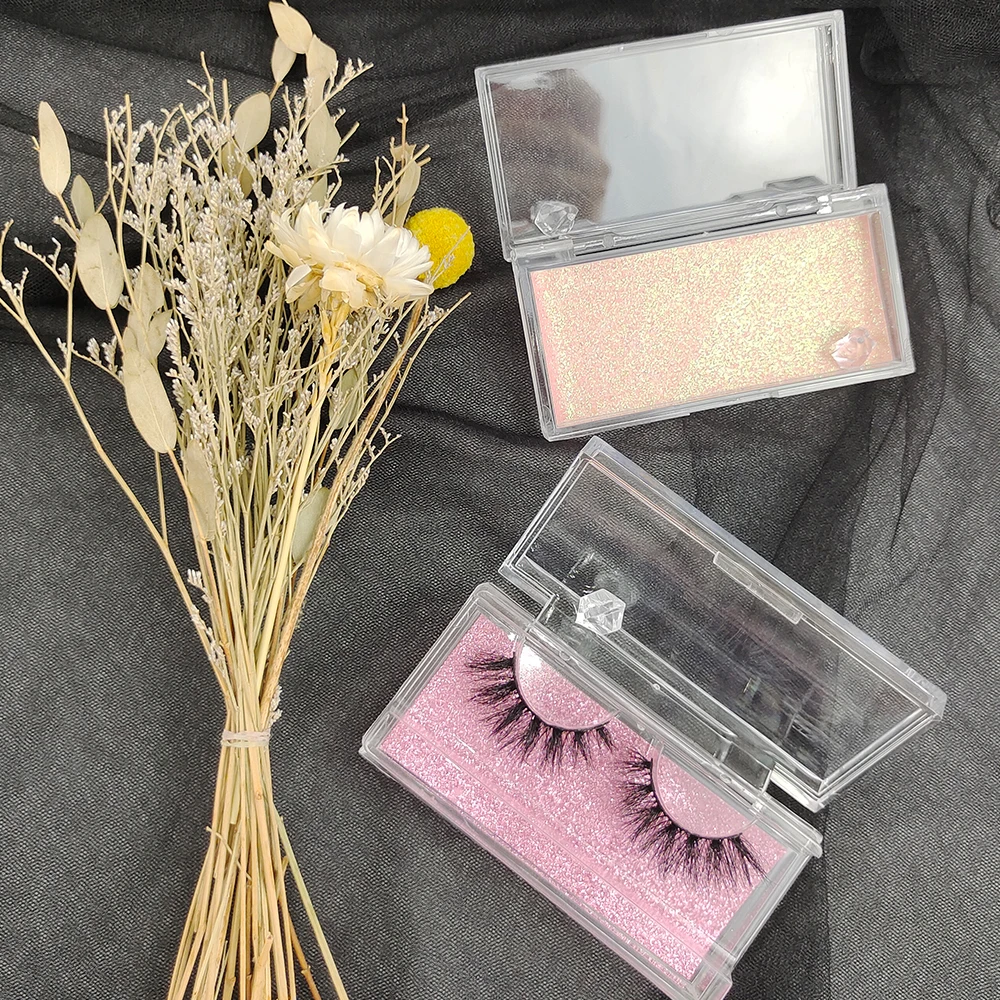 

2021 top selling mink eyelashes 18mm mink eyelashes wholesale dramatic 3d mink eyelashes with lash packing box, Black