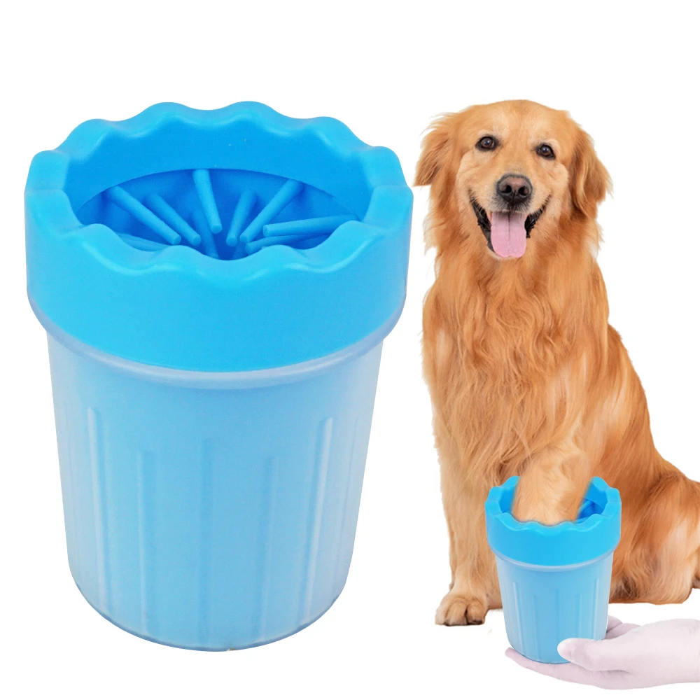 

Detachable Portable Silicone Automatic Foot Washing Pet Dog Paw Cleaner Cup