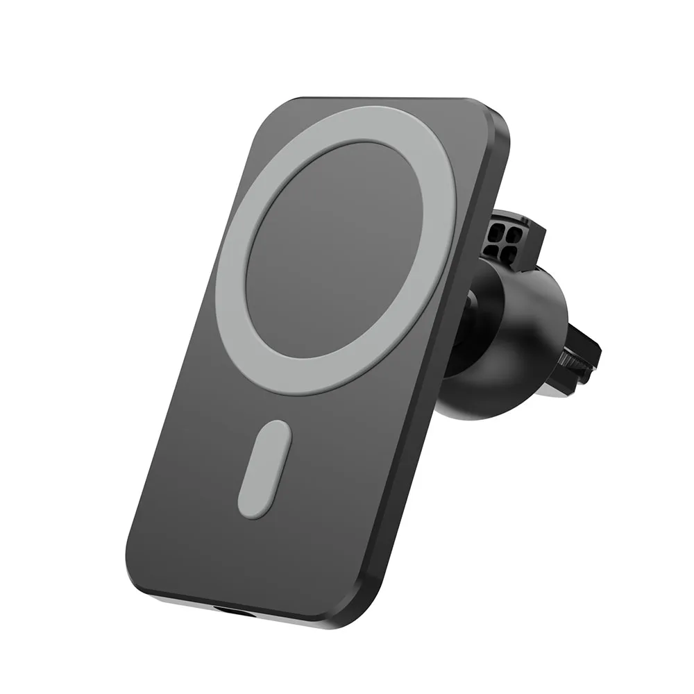 

wireless charging hold air vent mount car mount Qi 15W fast magsafing magnetic wireless car charger for iphone 12