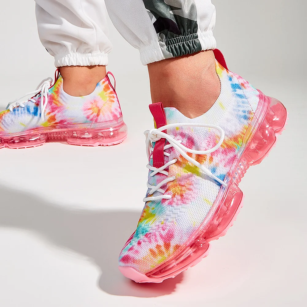 

2021 Fashion design walking outdoor breathable air sports shoes women's fashion sneakers, Customerized
