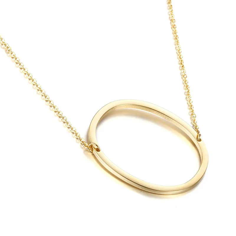 

2021 customised statement Lastest real gold plated chain jewelry necklace