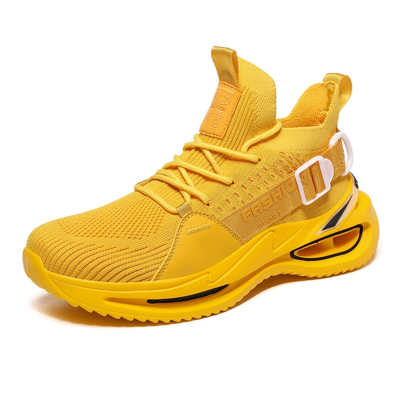 

Lightweight Sneakers Men Running Shoes Shock Cushion Breathable Comfortable Male Footwear Outdoor Sports Platform Sneakers