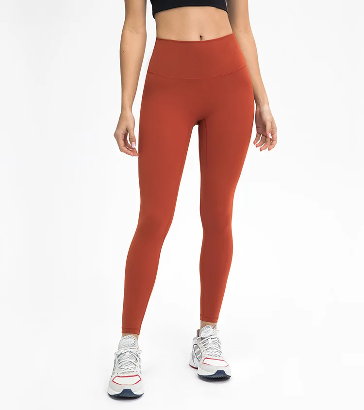 

Supper High Waisted Nude Feel Full Length Pants Yoga Leggings With Pockets For Women, Printed
