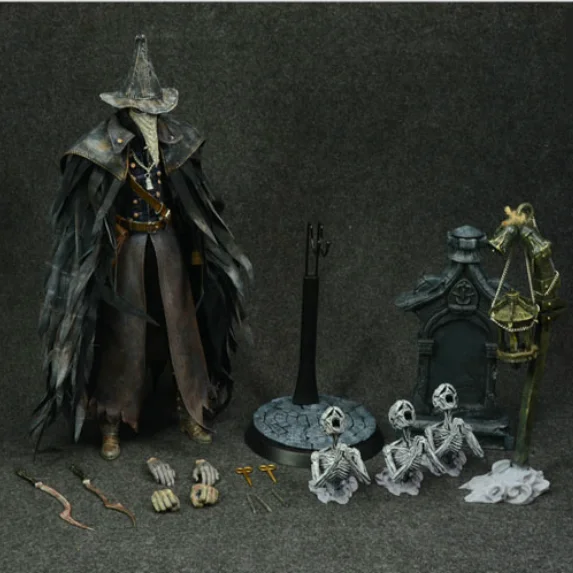 

Bloodborne Game Character Plague Doctor Action Figure T-901 Deluxe Edition With Accessories Collection