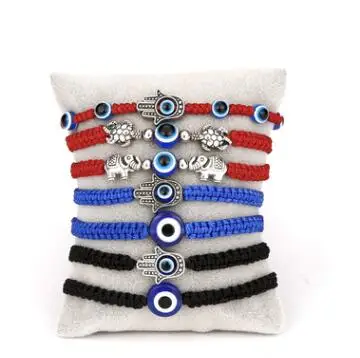 

Hand Two Beads Woven Adjustable Bracelet Elephant Bracelet for Women