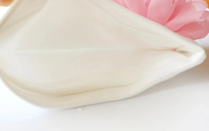 
High quality cute baby girl beanie floral applique baby hat infant cap 