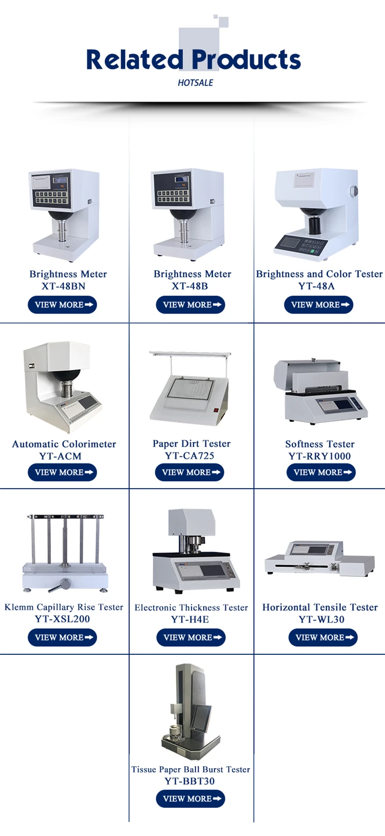 Ytca725 Paper Dirt Tester Tissue Testing Equipment Buy Paper Dirt