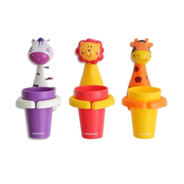 

Dropshipping Plastic Wall Mounted Animal Bathroom Kids Toothbrush Holder