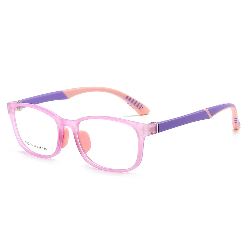 

JH15 new arrival colorful classic kids computer eye glasses eco-friendly square TR90 optical frames 2020