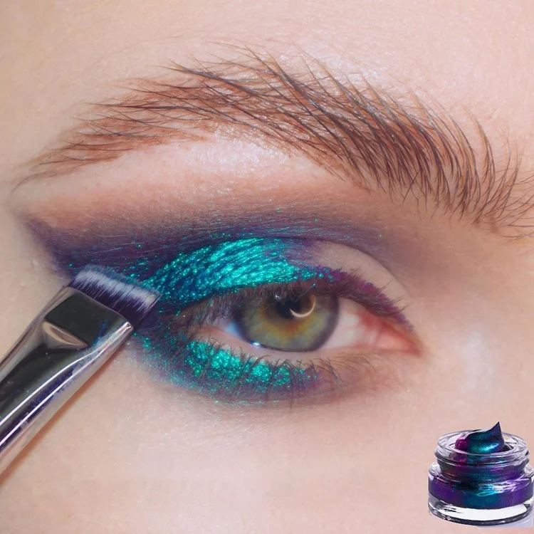 

Eye Shadow Cosmetics Makeup Cream Duochrome Eyeshadow Multichrome Gel Pigment Eyeshadow Gel Chameleon Eyeshadow, 56 colors
