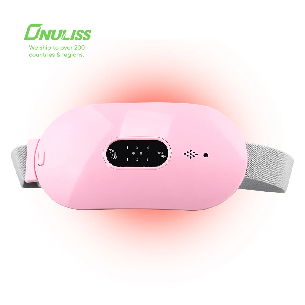 

Portable Heat Warm Palace Uterus Waist Belt Women Period Pain Massager Relief Period Cramp Period Belts Massager