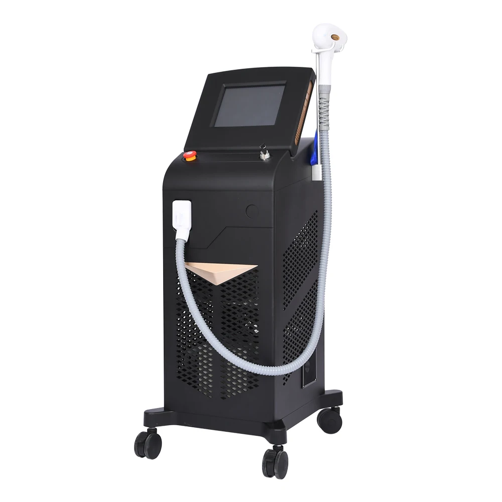

Professional Medical Ce Approved Laser Diode 808 Nm/808nm Diode Laser Hair Removal Machine/diode Laser 755 808 1064, Black