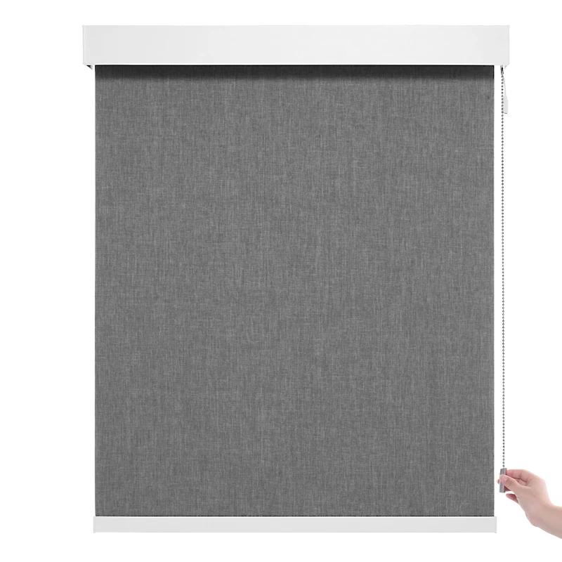 ZSTARR Electric Blinds Blackout Smart Motorized Roller Blinds Double Layer Roller Blinds Battery Motorized Window Roller Shades