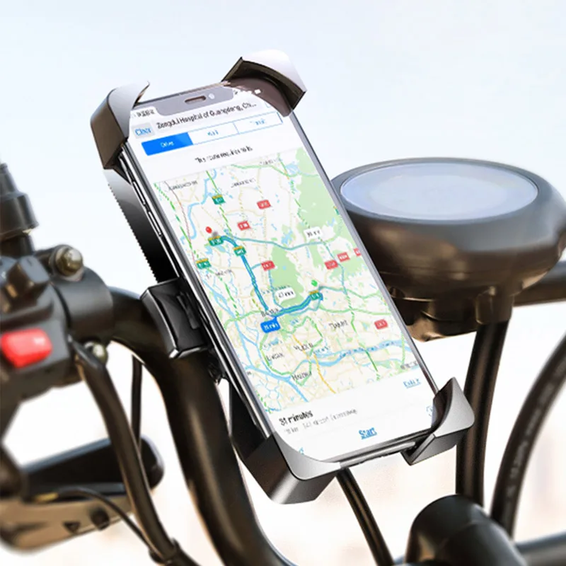

Joyroom Special Bicycle Stable Phone Holder Black For Electric Vehicle Motorcycle