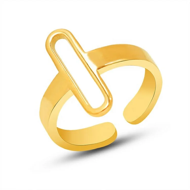 

Modern Design Minimalistic Wedding Jewelry Rings Gold 18K Couple, Picture shows