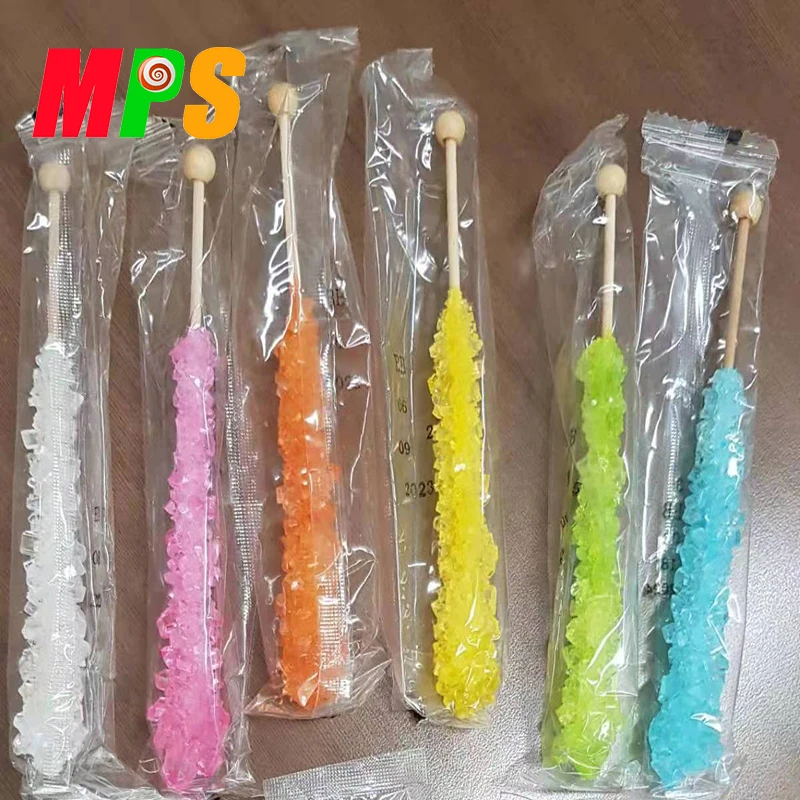 
Sour Rock Candy Sticks Assorted Colors 