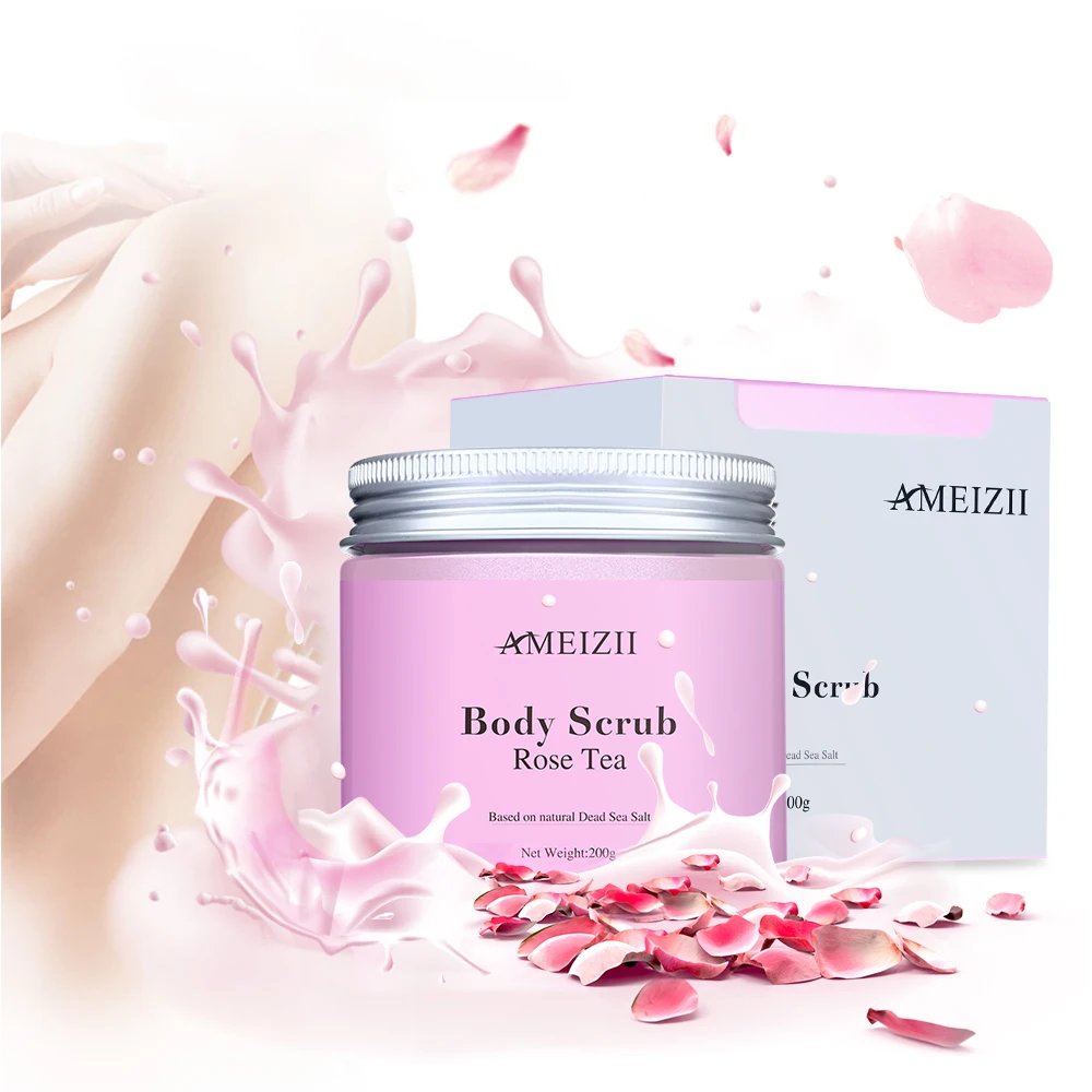 

Private Label Logo Sea Salt Exfoliant Whitening Sugar Scrubs Nourishing Firming Skin Care Natural Spa Face And Body Scrub Jars