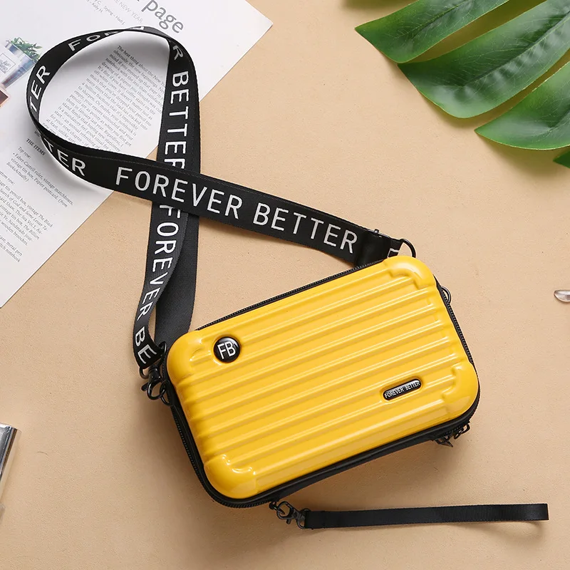 

New Design crossbody phone bag mini handbag Suitcase Shape Totes Fashion Clutch Small Luggage Bag