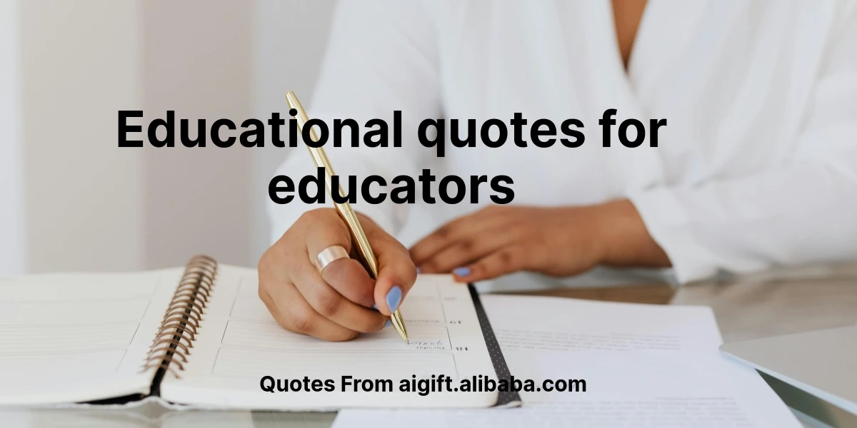 educational quotes for educators