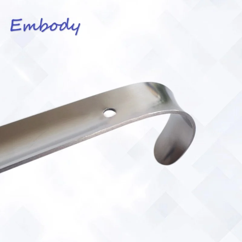

hot sale popular new short metal stainless steel shoe horn with custom logo