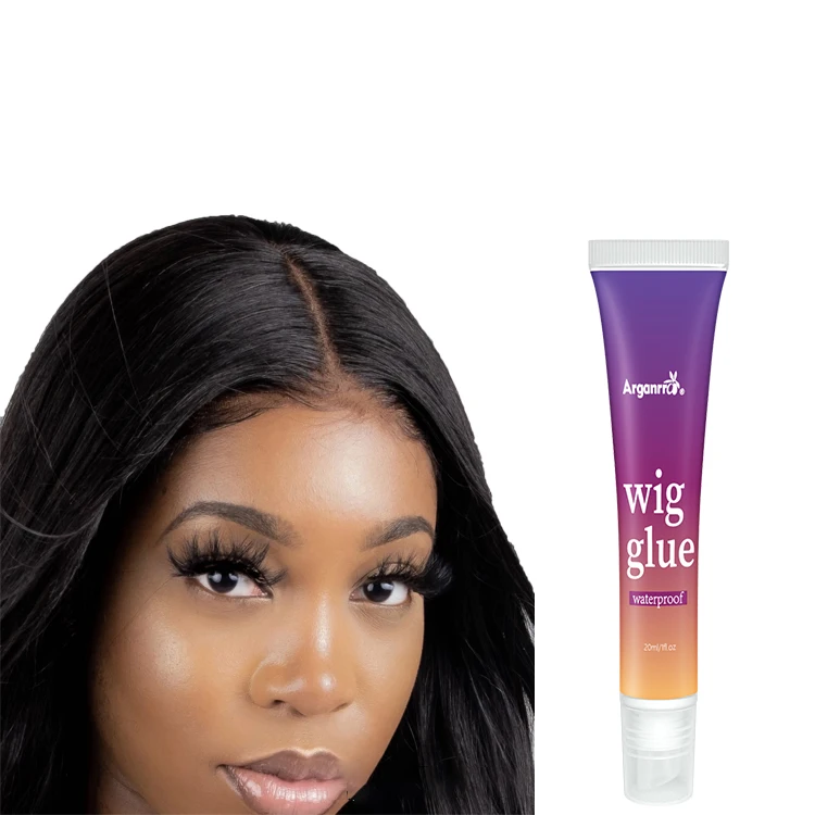 

Arganrro Waterproof 20ml tube Lace Glue Wig Adhesive For Poly And Lace Hairpiece, Wig Closure Frontal And Toupee Systems