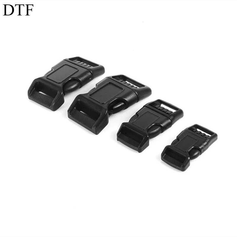 Plastic Side Release Buckle Curved Safety Buckle Plastic Dog Collar